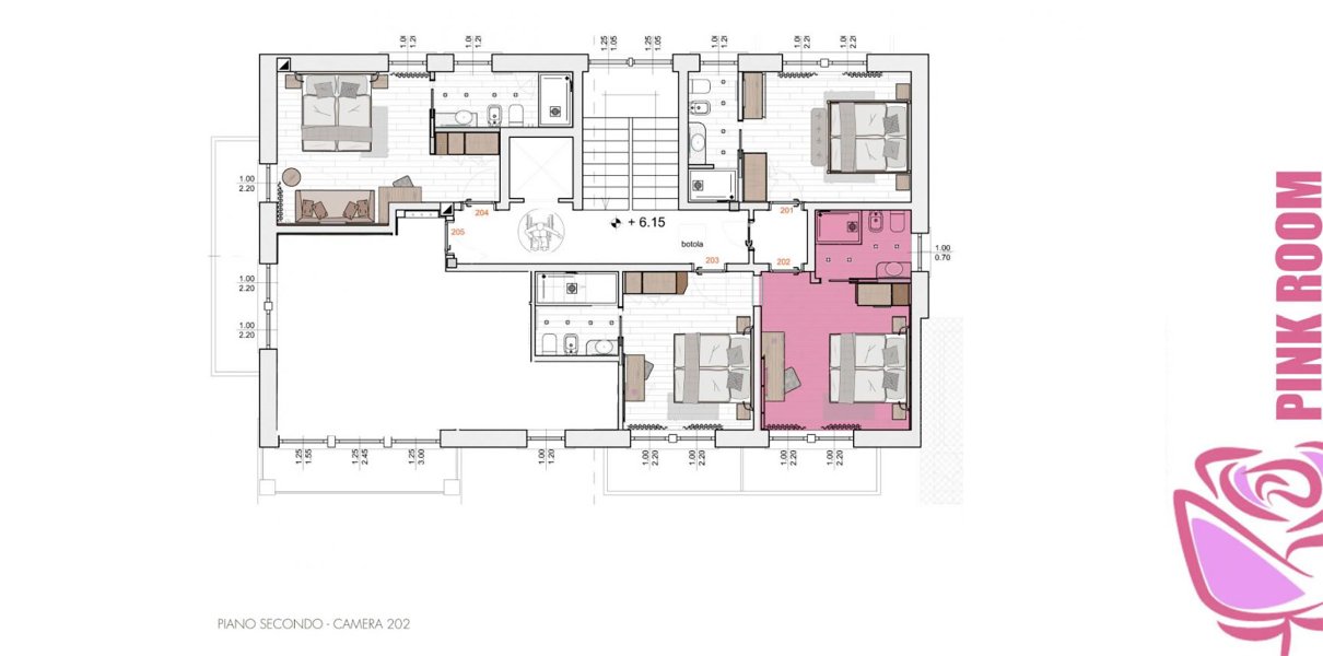 Zimmer Pink Room